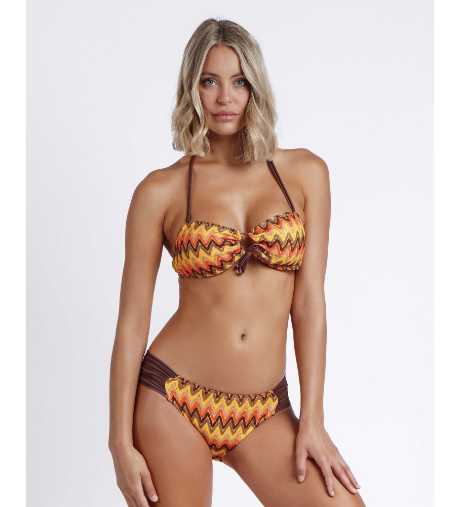 Biquíni Admas Missoni Bandeau Multicolor
