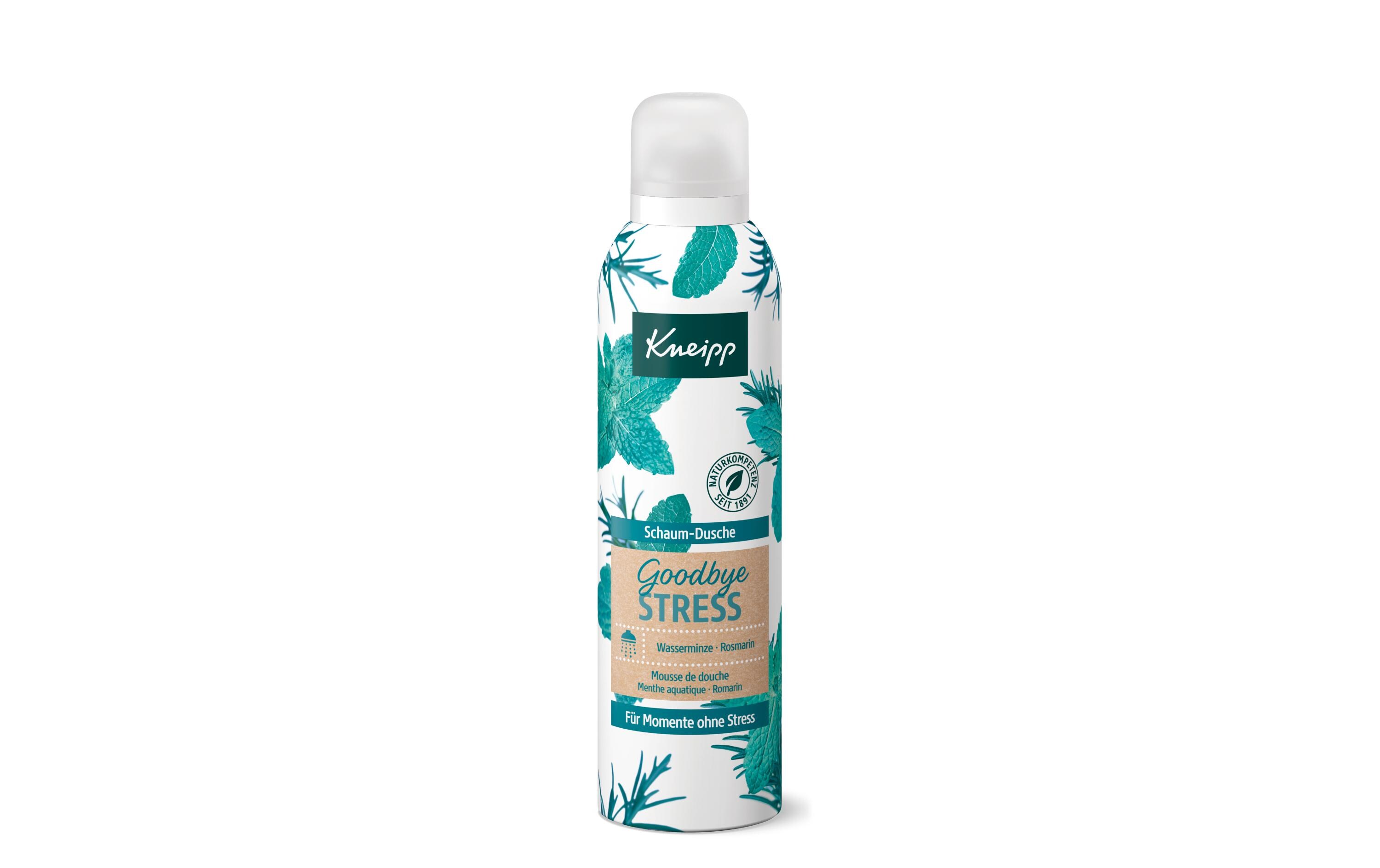 Schaum-Dusche Goodbye Stress 200 mlNatürliche Pflegedusche mit frischem Duft