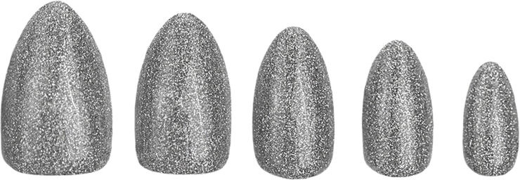 DUFFBEAUTY Diamond Dust, Medium Almond