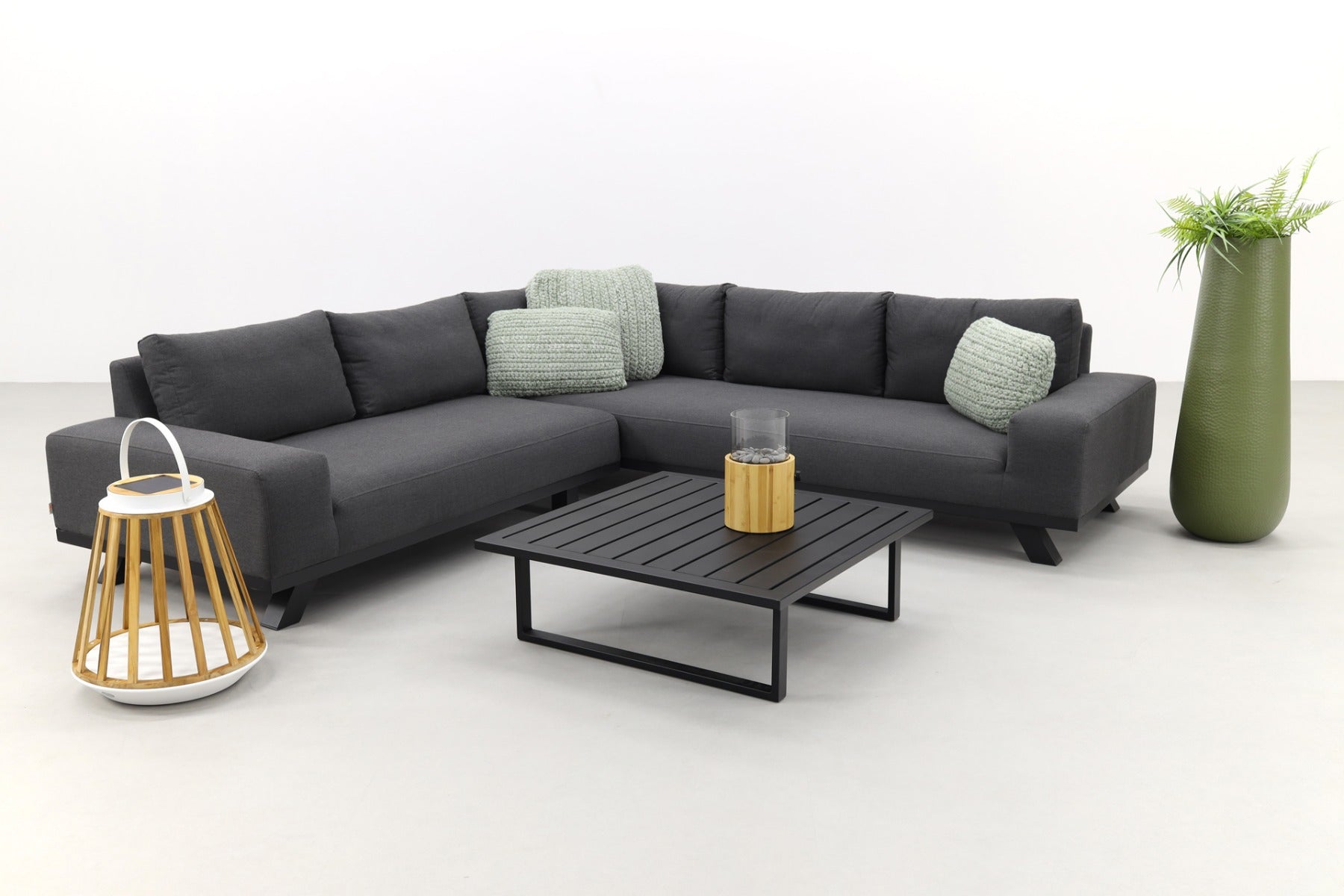 VDG Barcelona Sunbrella loungeset - Sooty