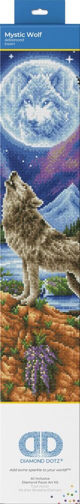 Diamond Dotz Wolf 47x67 cm