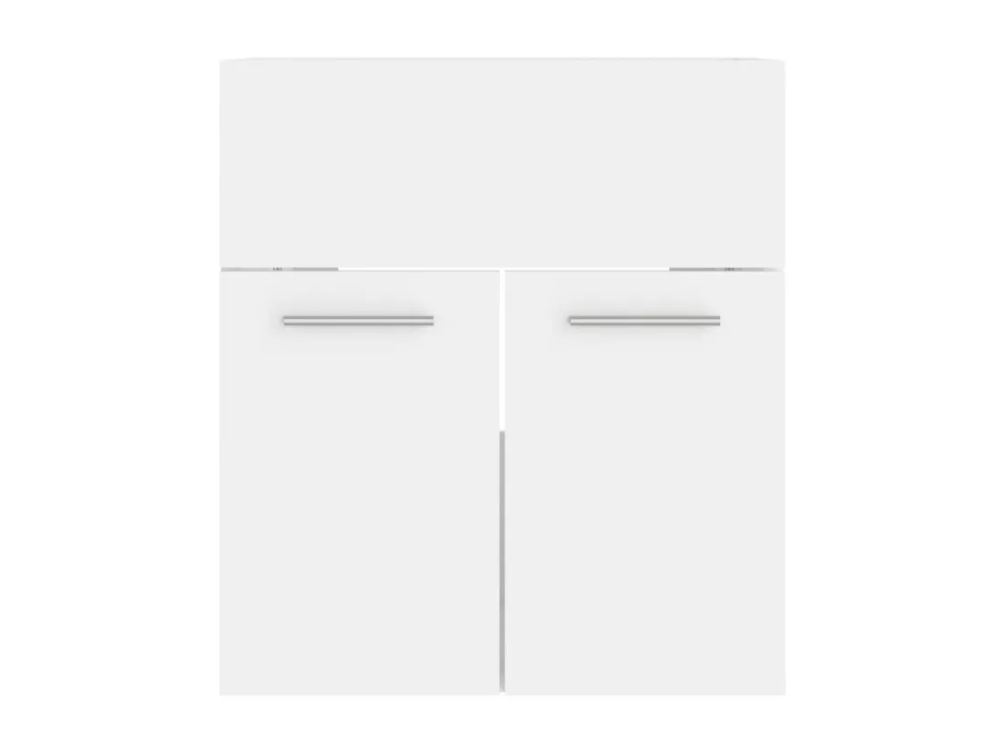 Armoire d'évier Blanc 41x38,5x46