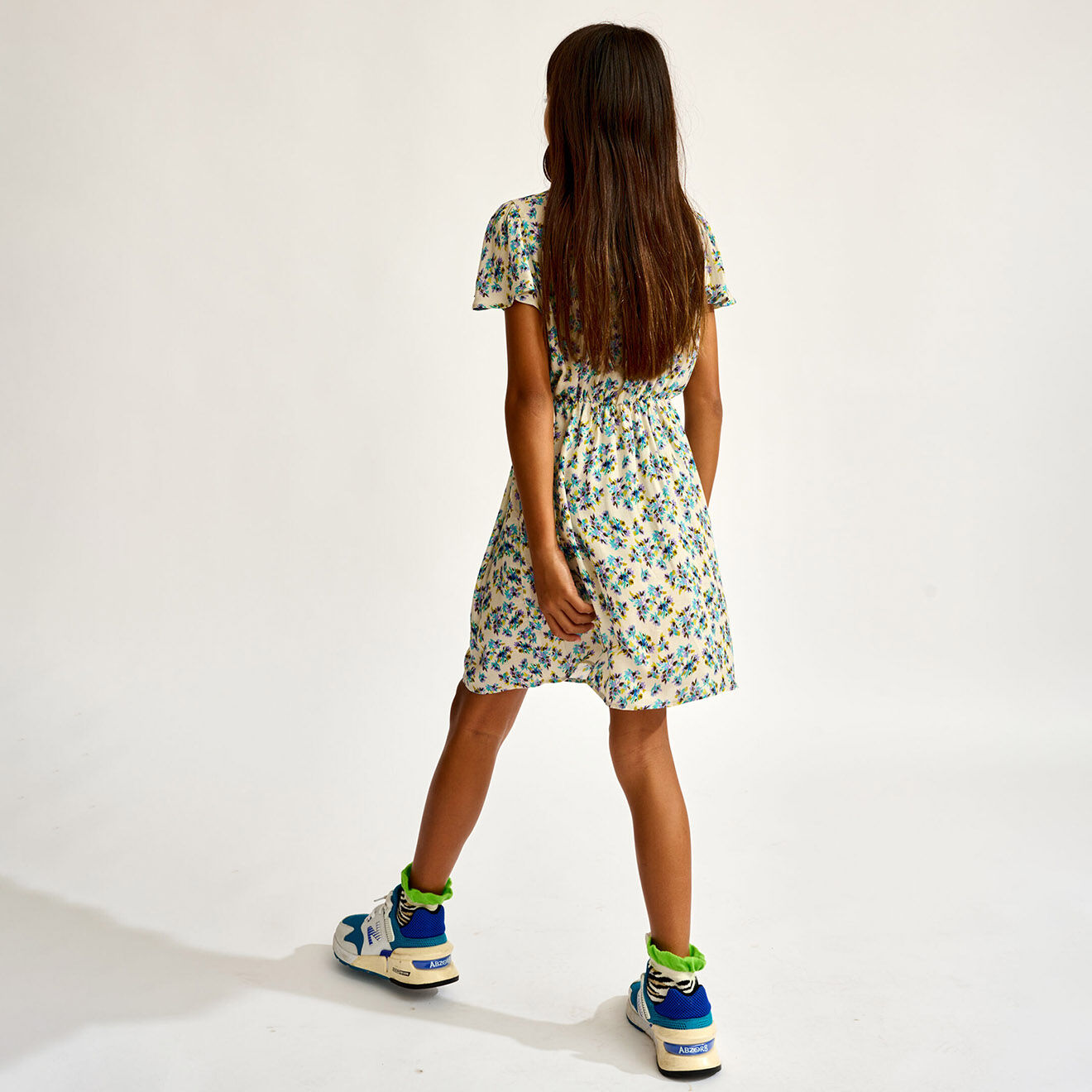 Bellerose Robe Peppa imprimée multicolore