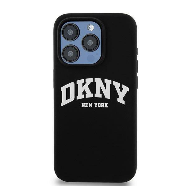 iPhone 14 Pro MagSafe Silikon Hülle Case (DKHMP14LSNYACH) - Schwarz