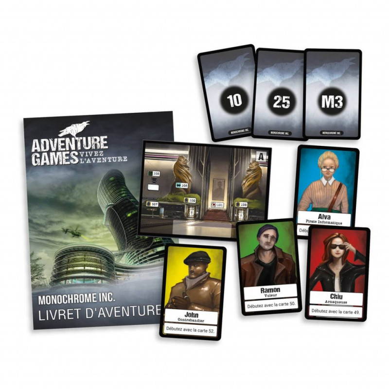 Adventure Games : Monochrome