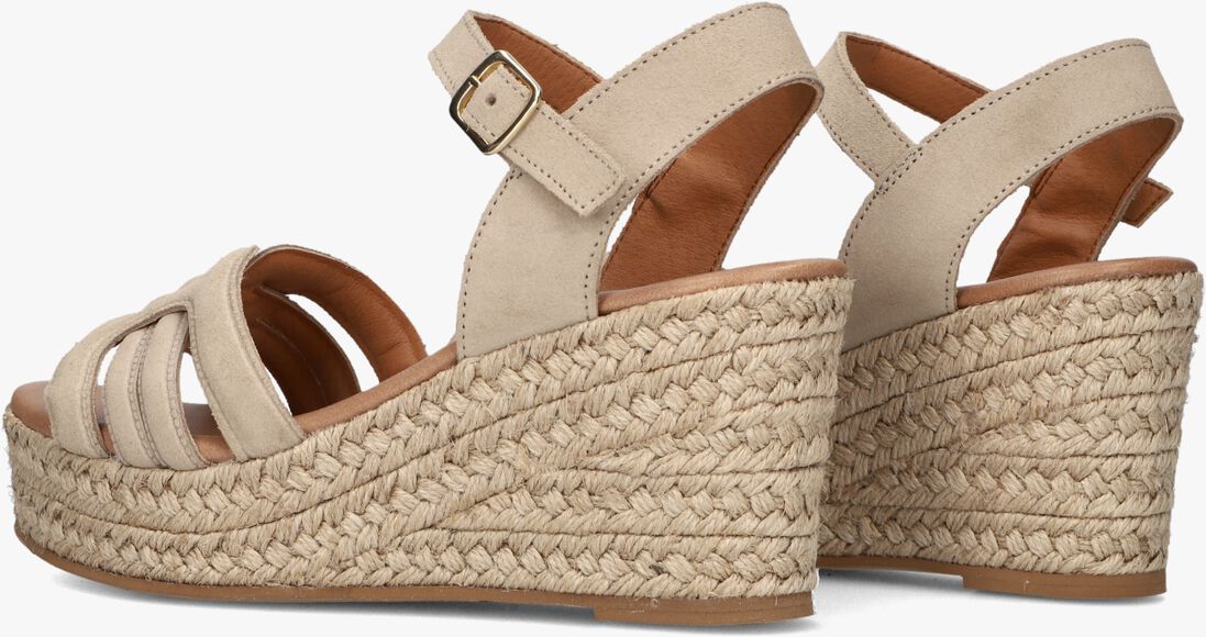 beige notre-v sandalen met hak as-14372