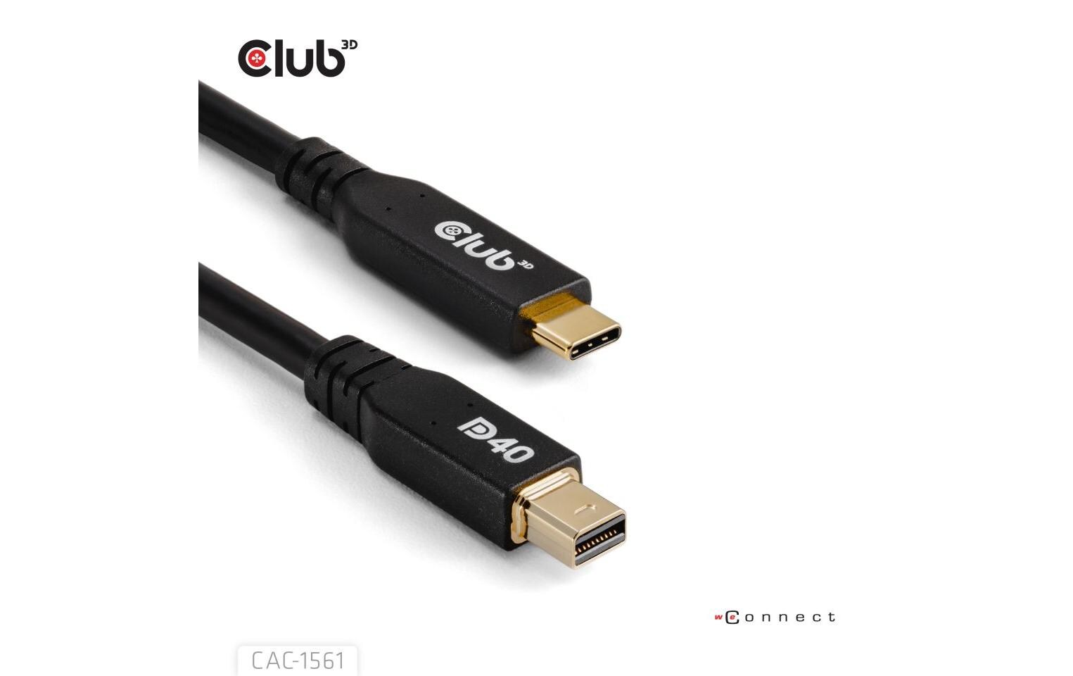 Adapterkabel CAC-1561 USB Type-C - Mini-DisplayPortUSB Typ-C auf MiniDisplayPort