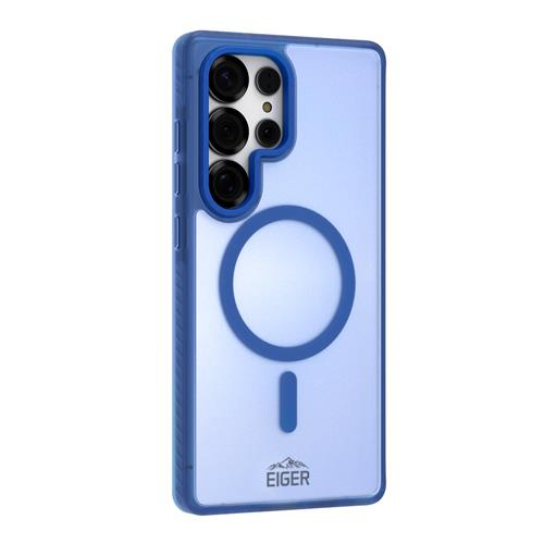 Samsung Galaxy S25 Ultra Blizzard Case GRS Schutzhülle aus Recycelten Materialien MagSafe-Modul (EGCA00842) - Blau
