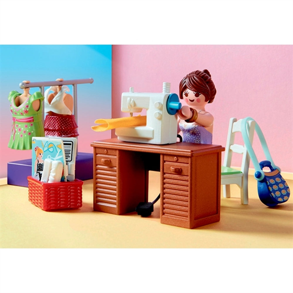 Køb Playmobil® Dollhouse - Soveværelse med Syhjørne | Luksusbaby