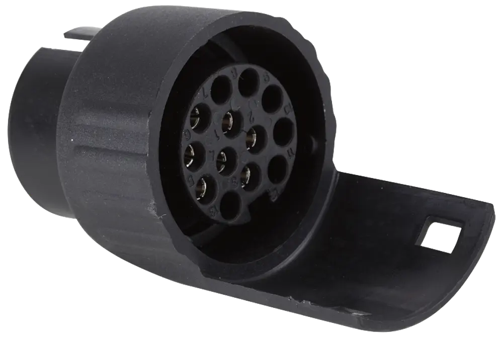 Adapter 7 til 13-polet 12 volt mini