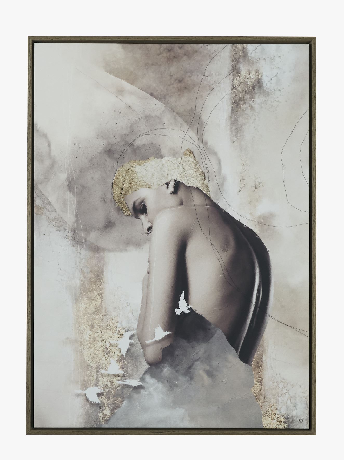 Bilde brun - 50x70 cm
