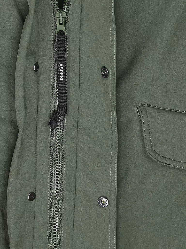 ASPESI Daunenparka olive