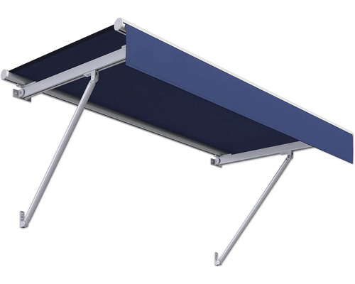 SCALA luifelframe RAL 7035 lichtgrijs 120x90 cm stof dessin 6022