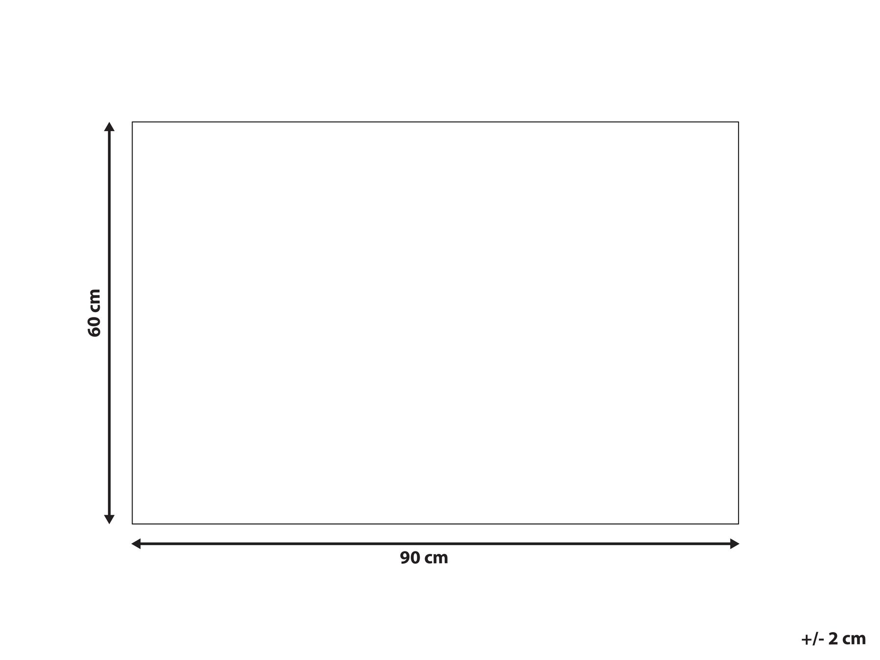 Deurmat LABO Natuurlijk 60 x 90 cm Tekst Kokos
