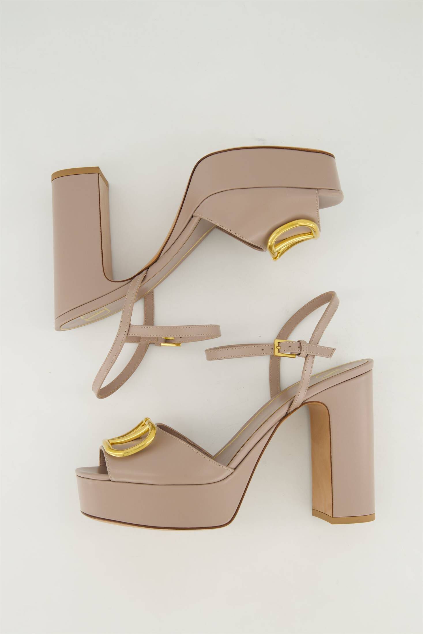Valentino Garavani| Damen Peeptoe-Plateausandaletten VLOGO SIGNATURE