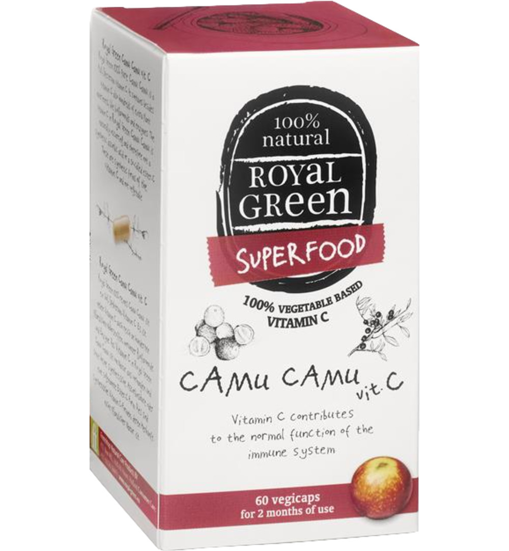 Royal Green Camu camu vitamine C (60 vega capsules)