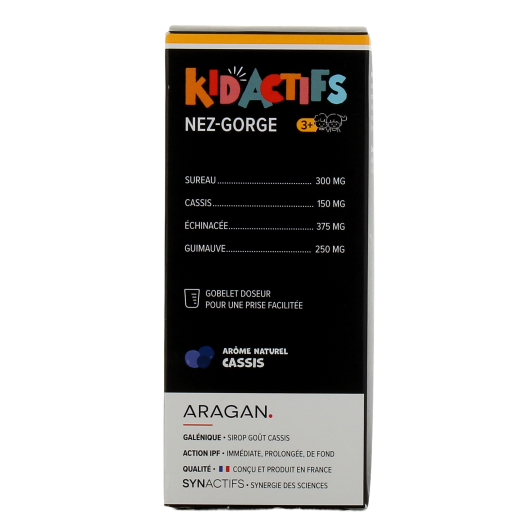 Synactifs kid actifs sirop nez gorge - Dès 3 ans