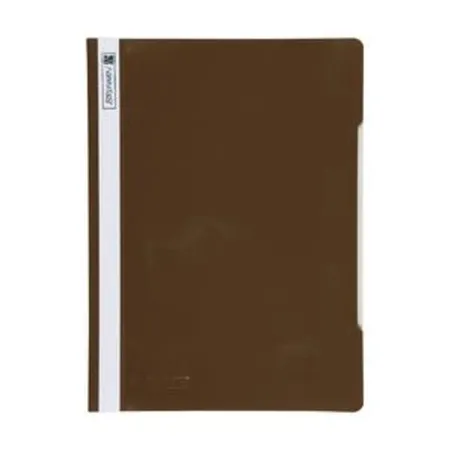 BRUNNEN Schnellhefter, PP-Material, 250 g/qm, A4, 227 x 310 mm, dunkelbraun