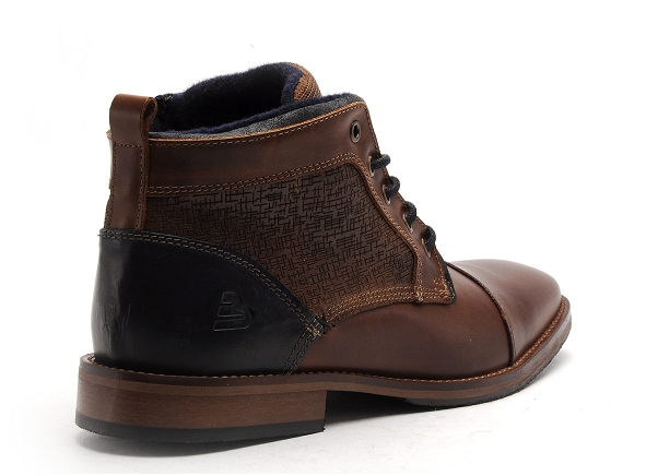 Bullboxer boots bottine homme 681k50108a gecg marron