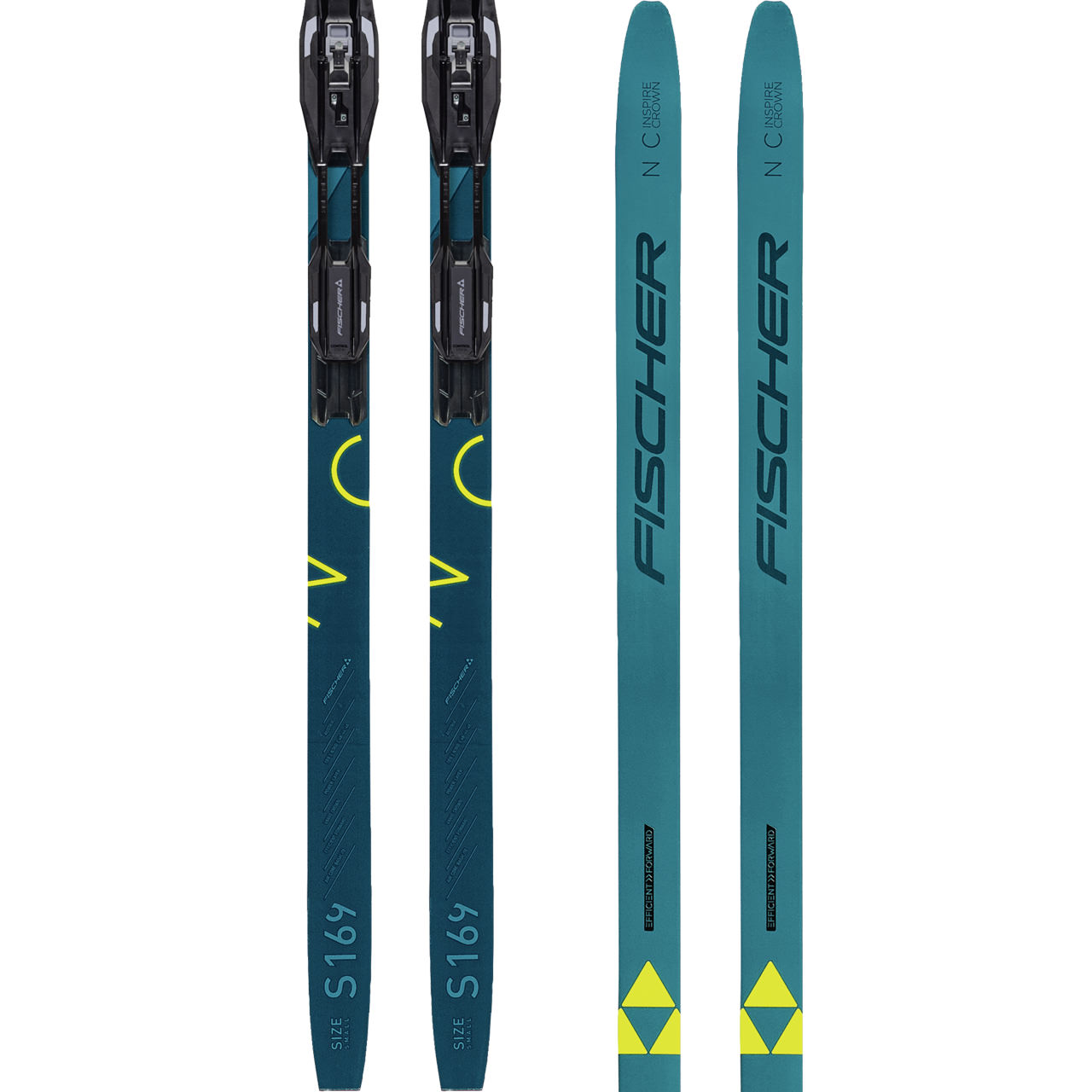 Fischer Inspire EF incl. Control Step-In IFP blk/grey Bindung (2023/24) | Nordic Cruising | Langlaufski | Langlauf | XSPO