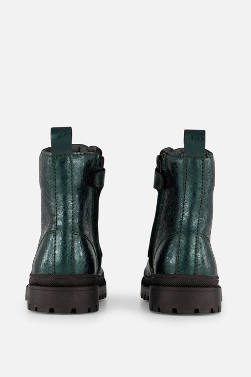 Shoesme New Tank Veterboots groen Leer