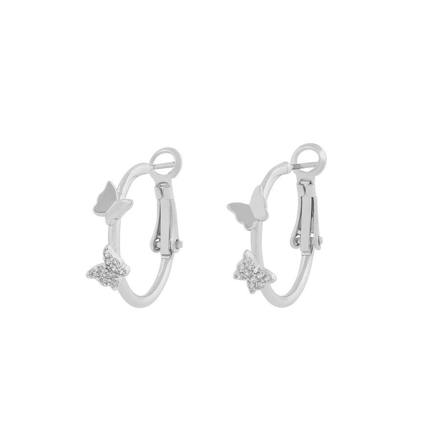Snö Of Sweden Vega Ring Earring Silver/Clear