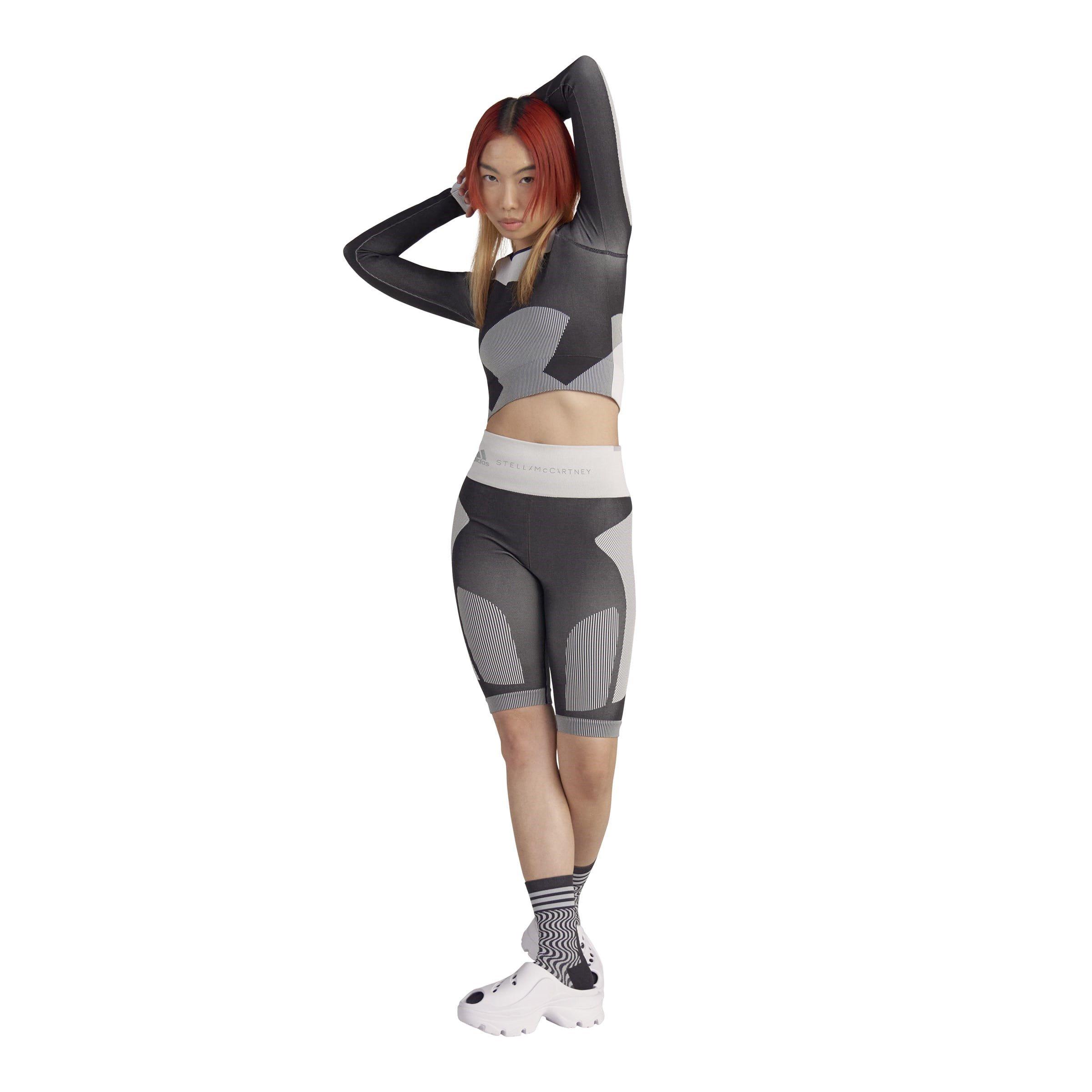 adidas by Stella McCartney Asymetrical Cycling Leggings Womens