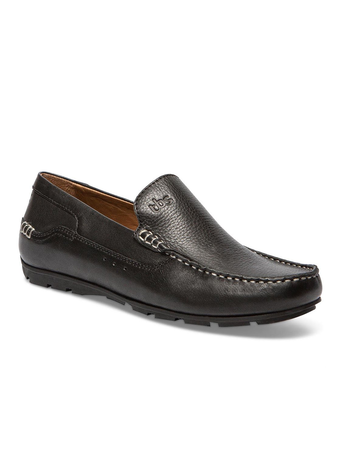 Mocassins Homme En Cuir Noir