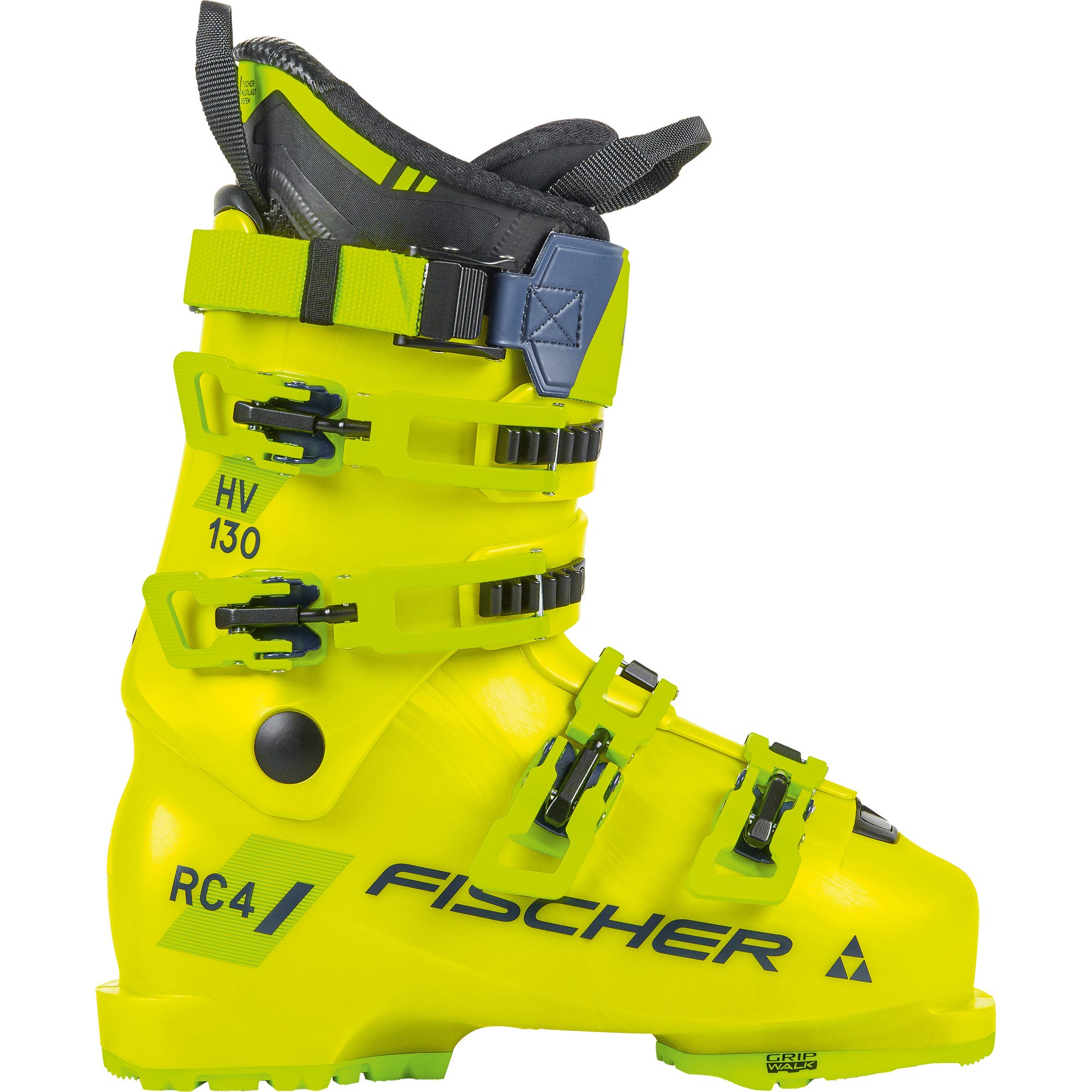 Fischer RC4 130 HV Vacuum GripWalk® Alpin Skischuhe Herren yellow