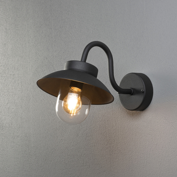 Konstsmide buitenlamp Vega mini zwart
