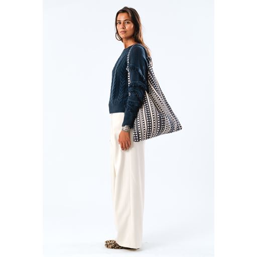 Lollys Laundry Tay Hobo Taske, Stripe