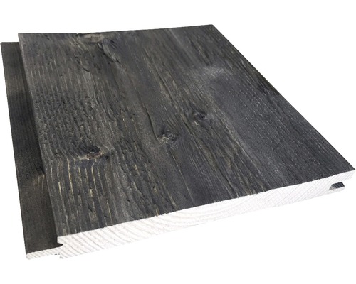 Konsta afgeschuind profiel sparren ongesorteerd gehakt zwart 21x195x2650 mm