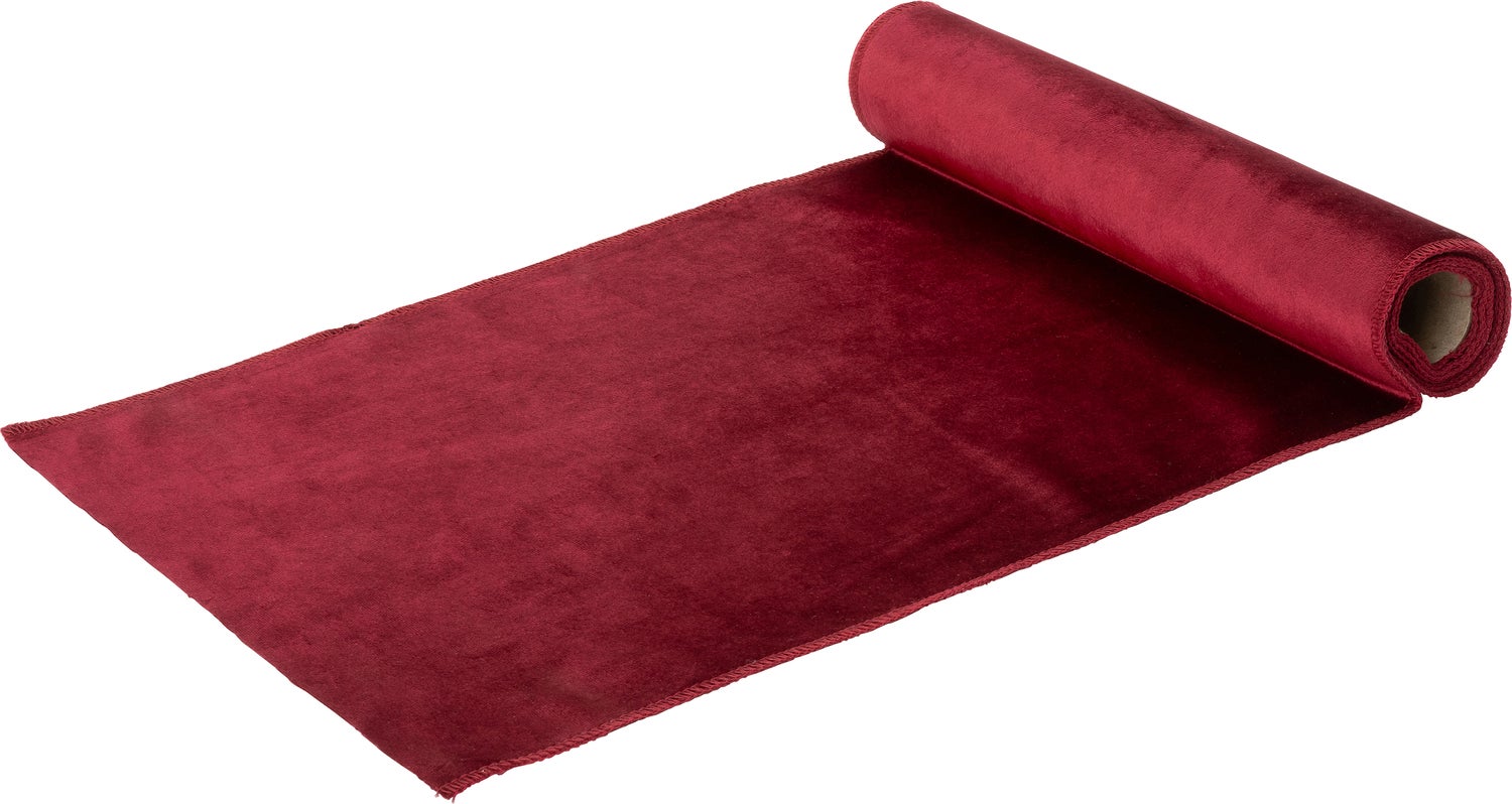 Intratuin tafelloper Dolly effen rood 200 x 35 cm
