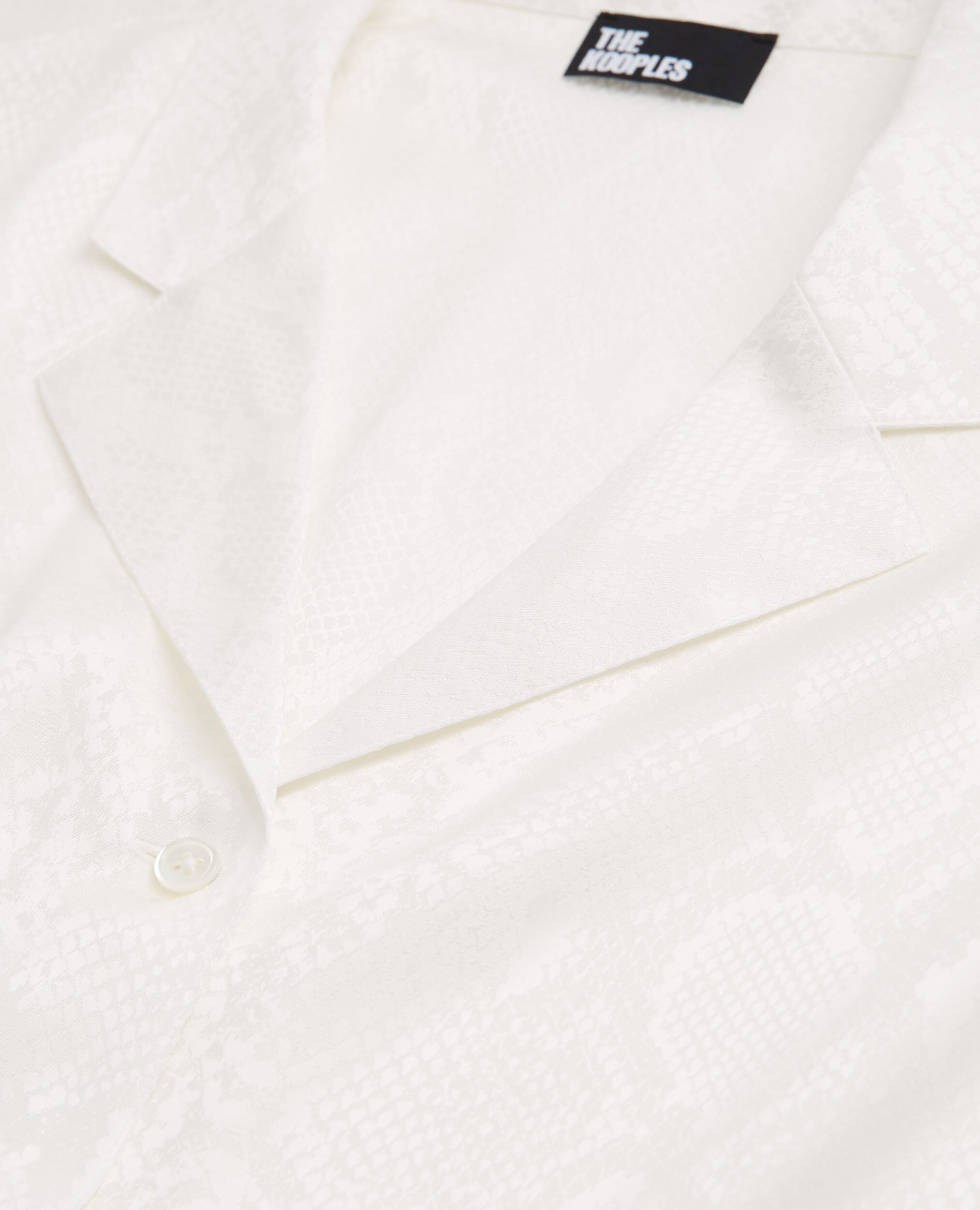 Chemise python blanc