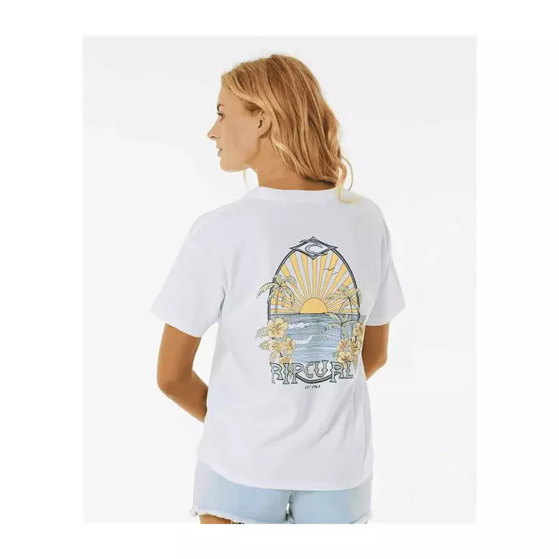 Teeshirt femme RIPCURL Shore Break Relaxed Tee White