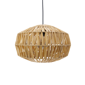 Eglo hanglamp Sheldon natuur Ø32 cm