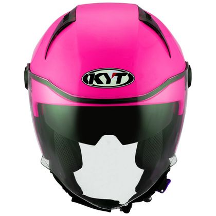 Casque KYT D-CITY - PLAIN - FUXIA FLUO - Rose