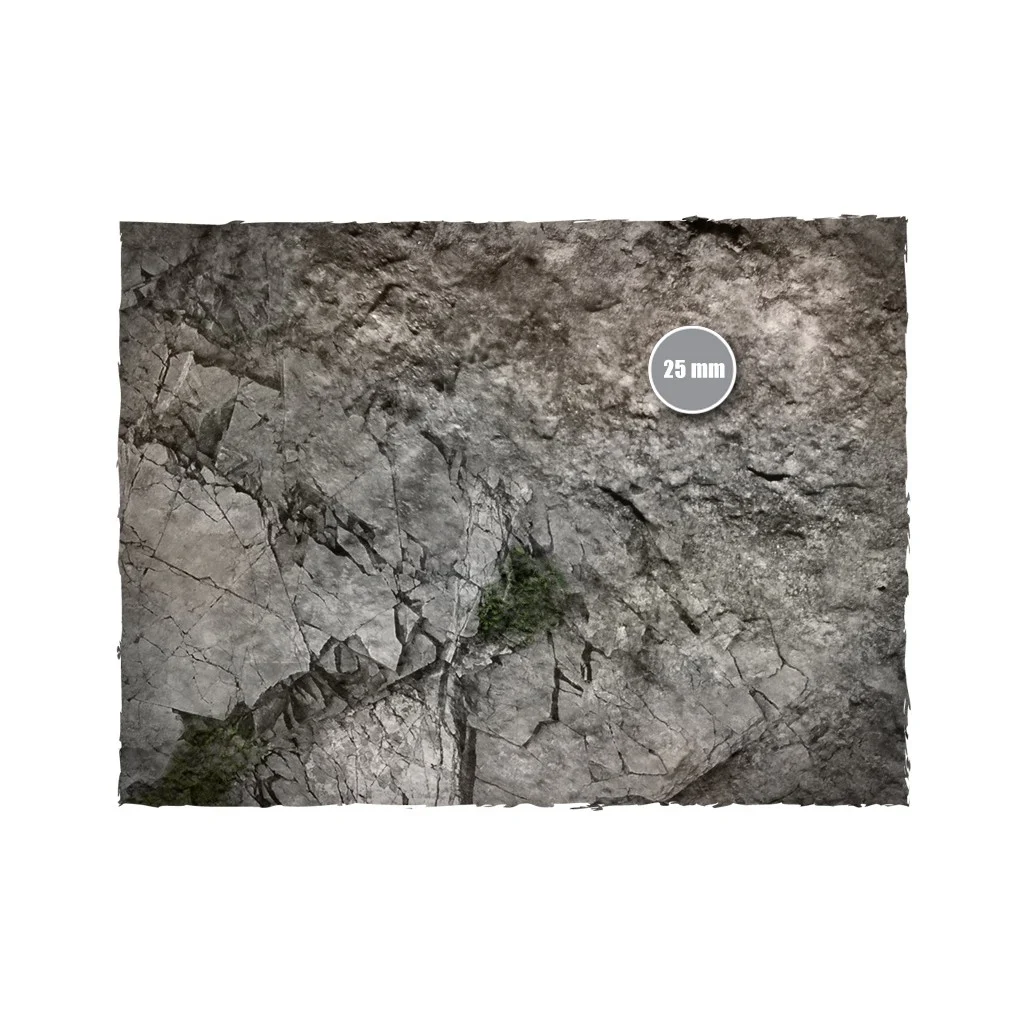Terrain Mat Mousepad - Medieval Ruins - 120x120