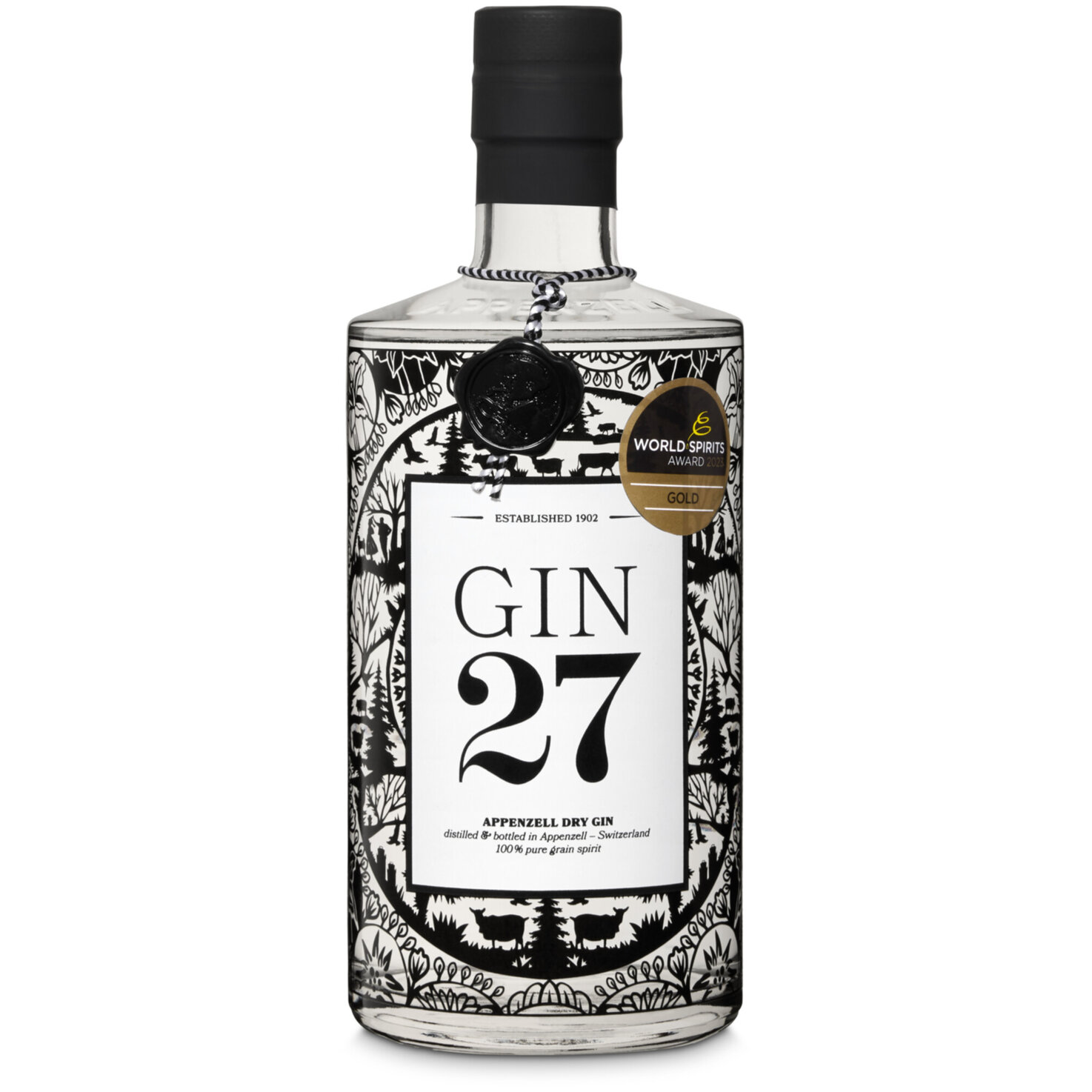 Appenzell Gin 27 -70cl