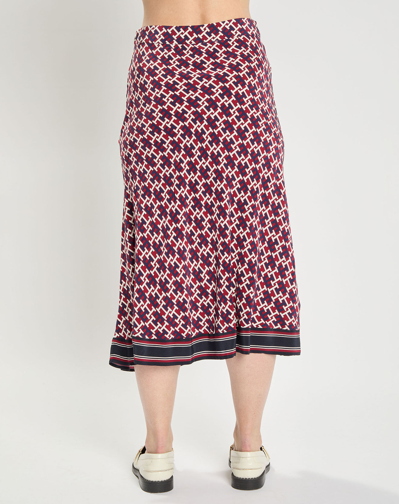 Tommy Hilfiger Jupe midi imprimée Monogram multicolore