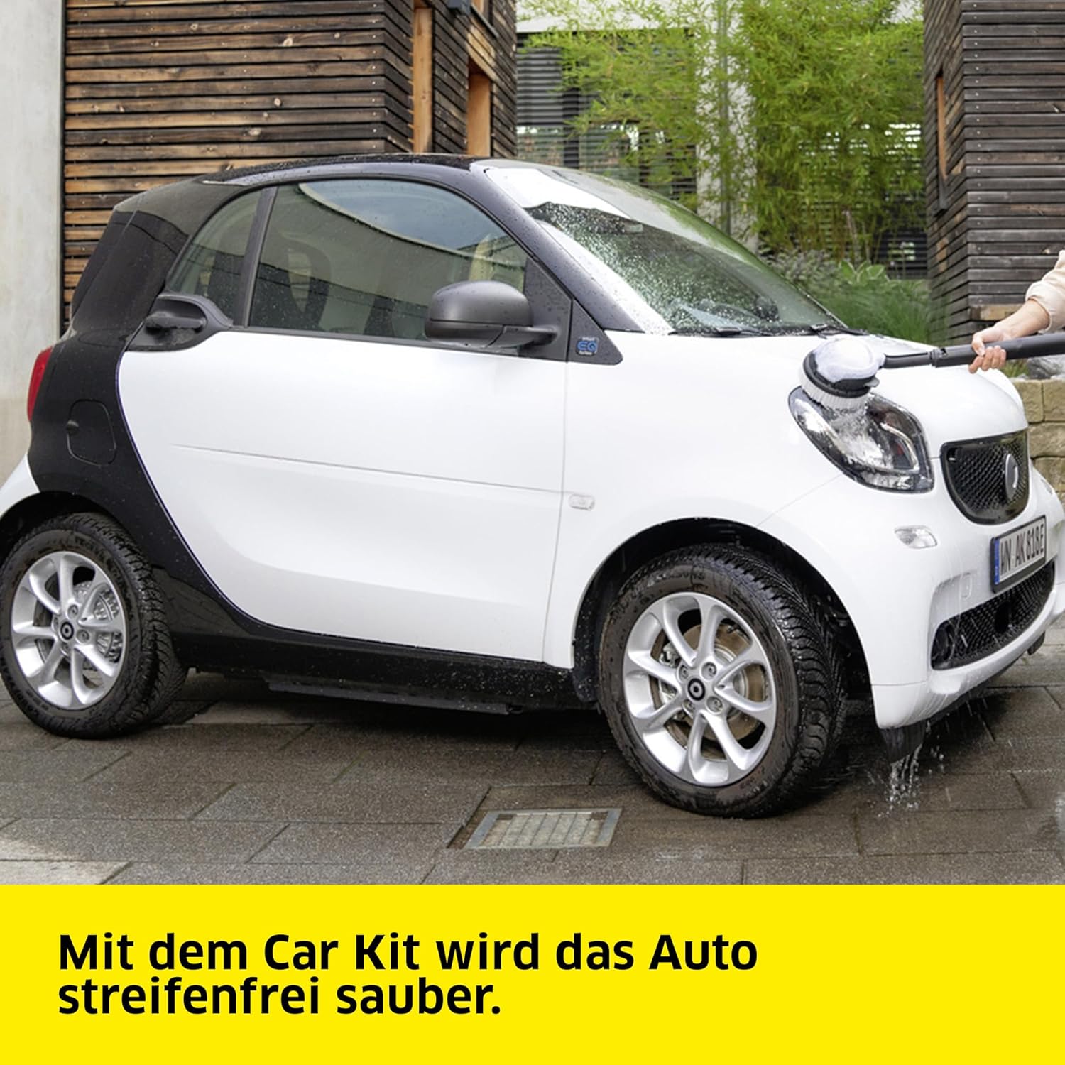 Kärcher Hochdruckreiniger K 7 WCM FJ Car & Home, Druck: max. 180 bar, Fördermenge: 600 l/h, Flächenleistung: 60 m²/h, Gewicht: 17,1 kg, HD-Pistole, Vario Power-Strahlrohr, Dreckfräser, Car & Home Kit