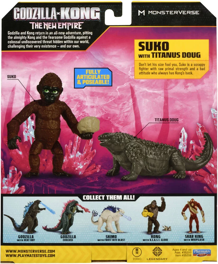 GODZILLA X KONG 2 - FIGURINE ARTICULEE DE 15 CM