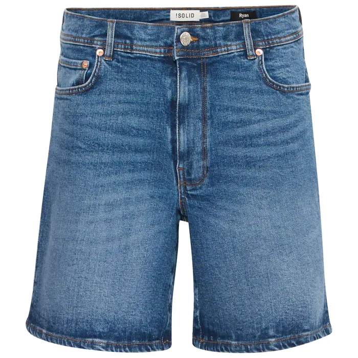 Solid Ryan Denim Short Heren