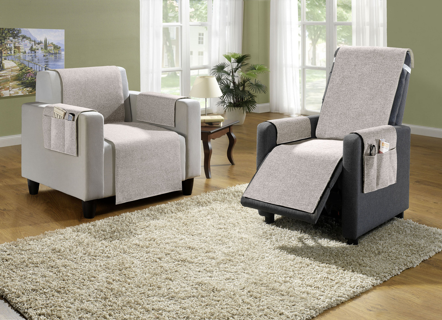 2-in-1 Wohnaccessoires mit wohlig warmem Flor