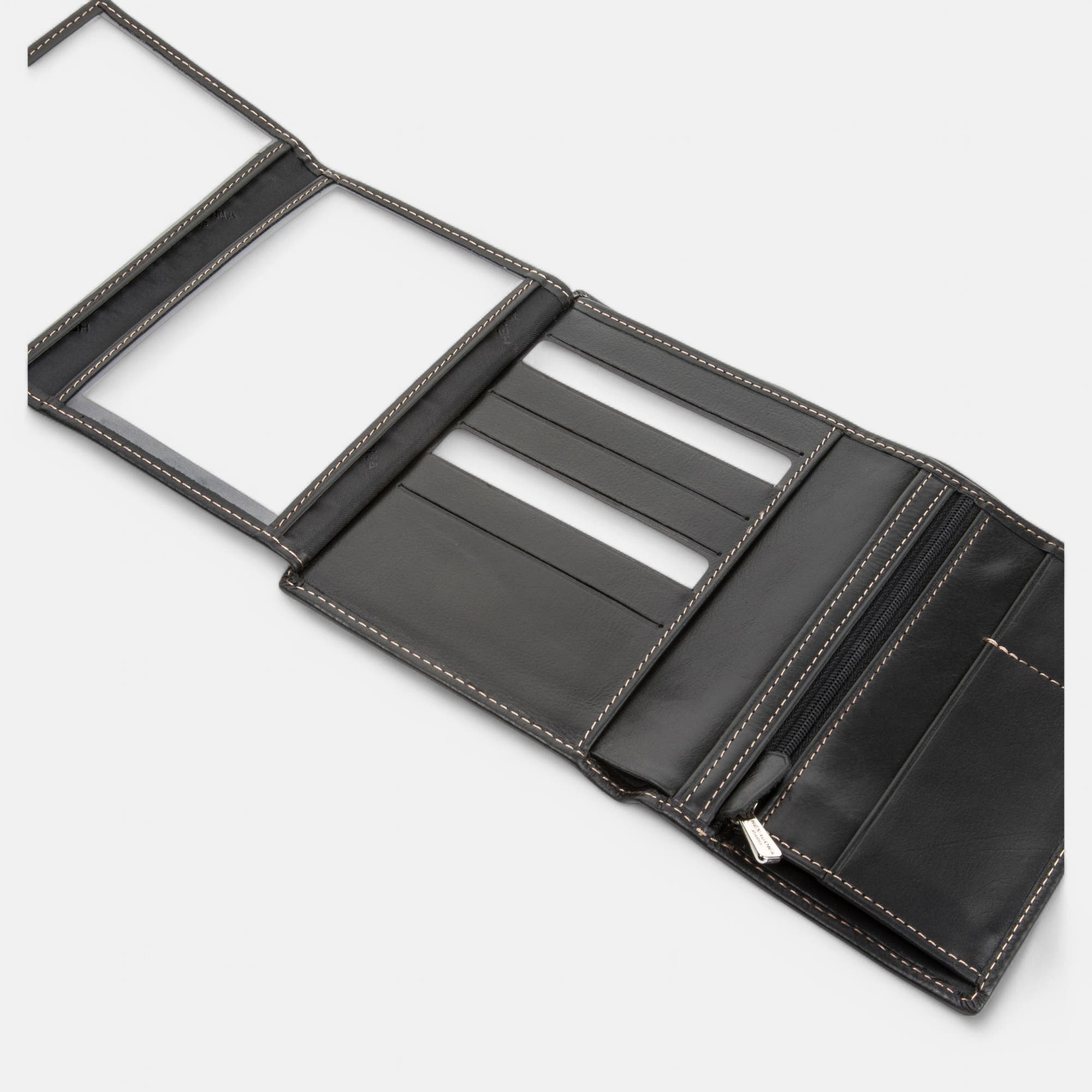 Petite maroquinerie en cuir noir