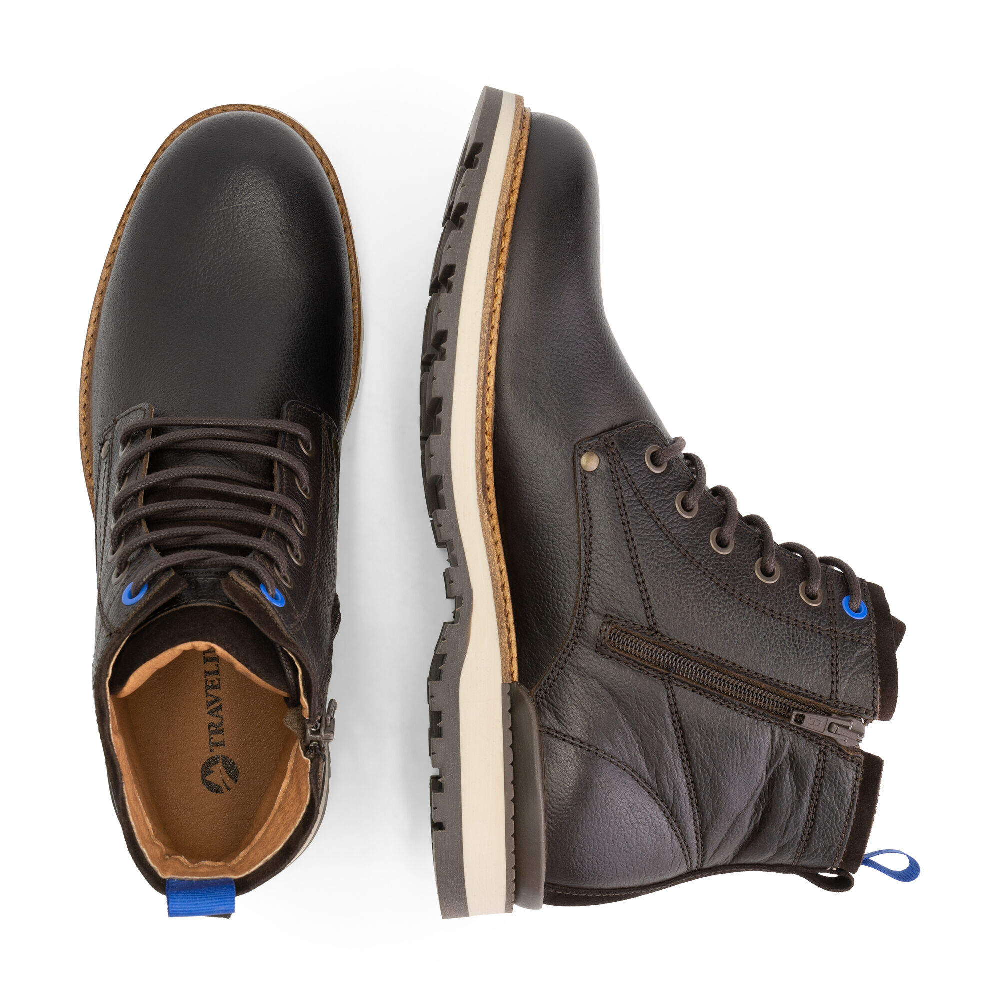 Travelin' HR Malling - Veterschoenen - Bruin - 43