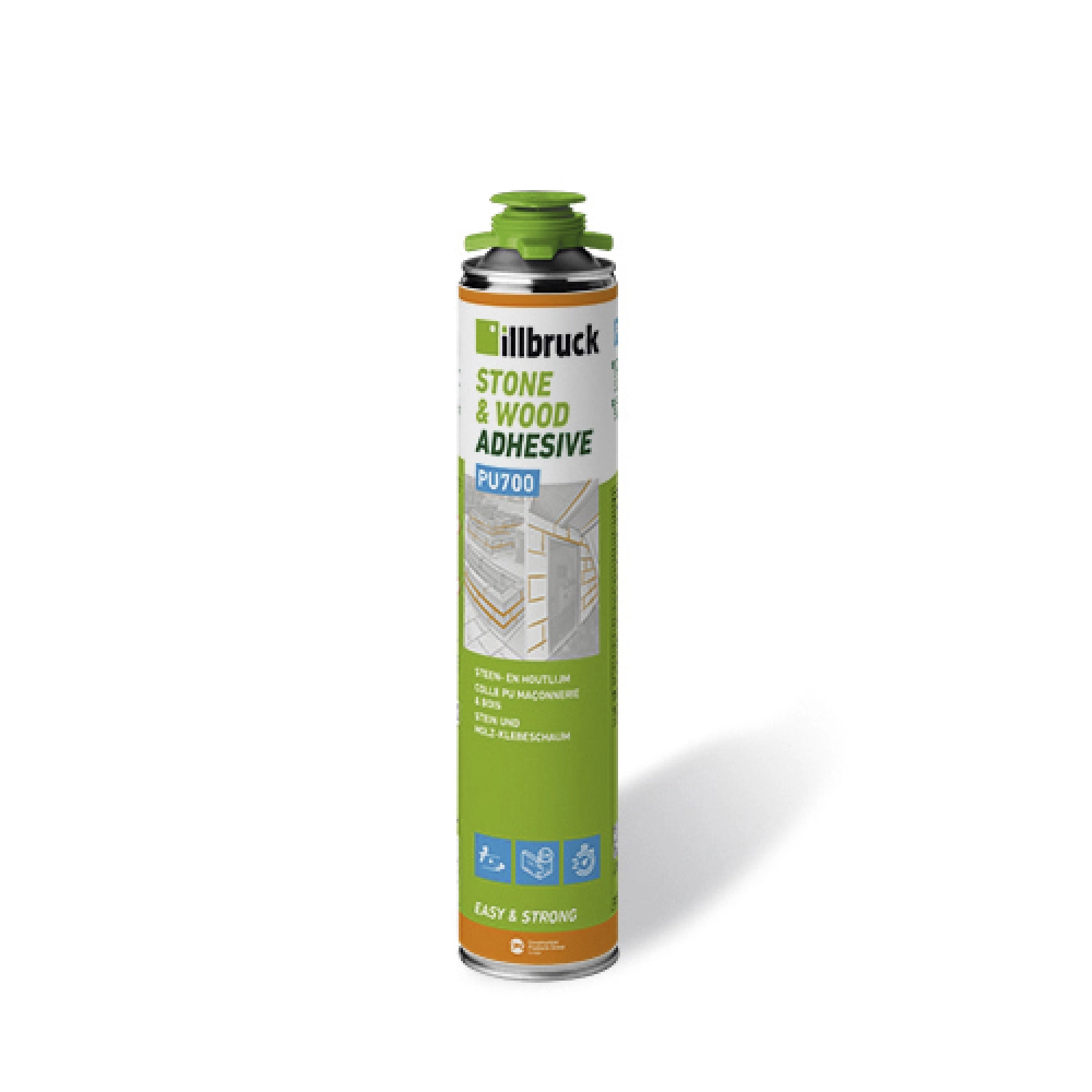illbruck PU700 Steen- en Houtlijm - 880ml