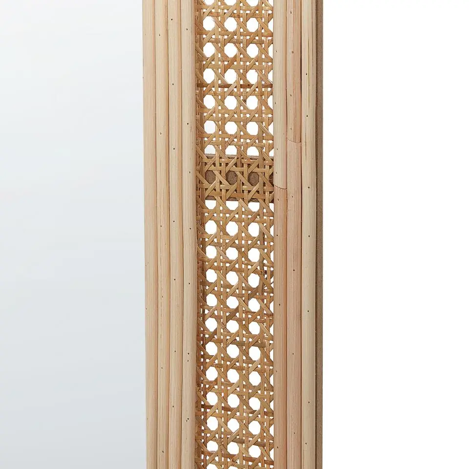 FRANEY - Wandspiegel - Naturel - Rotan