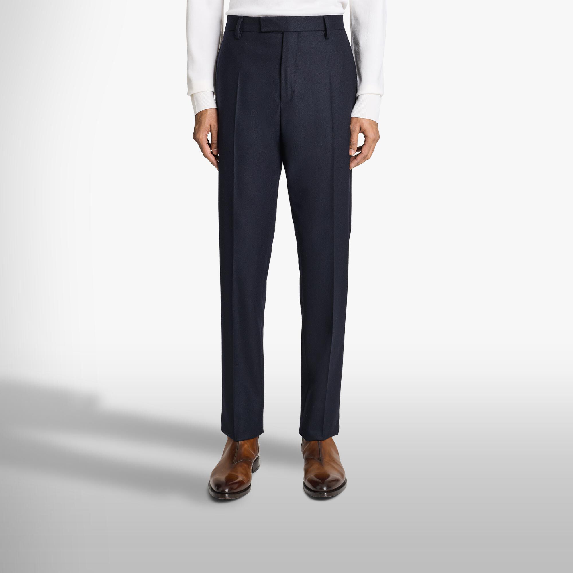 Pantalon En Cachemire Stretch