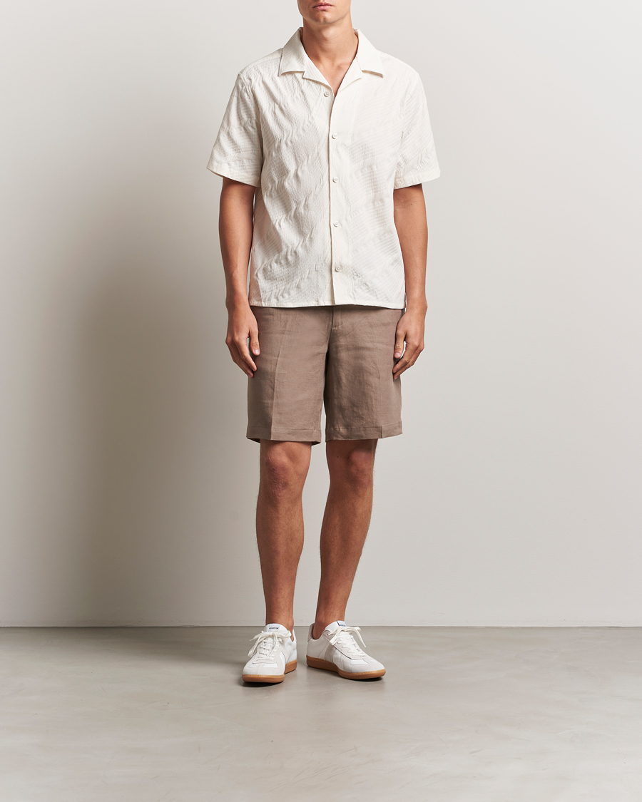J.Lindeberg Donso Stretch Texture Shirt Moonbeam